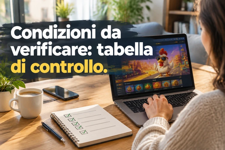 Condizioni da verificare: tabella di controllo