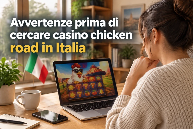 Avvertenze prima di cercare casino chicken road in Italia