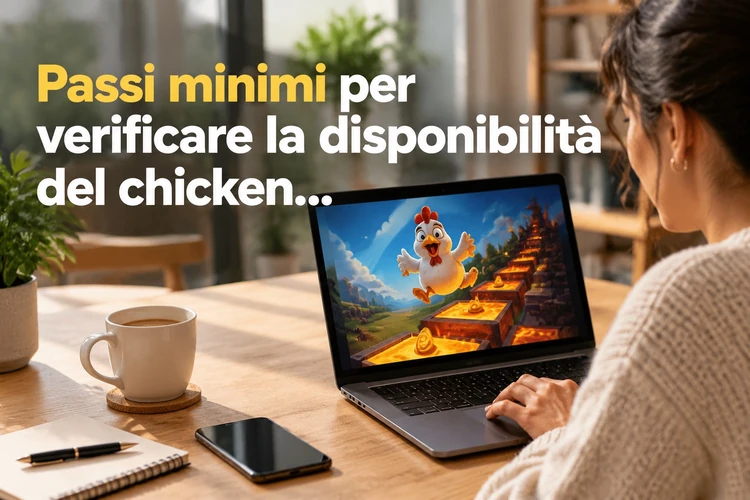 Passi minimi per verificare la disponibilità del chicken road game casino