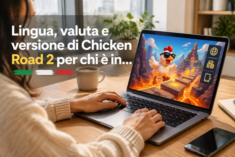 Lingua, valuta e versione di Chicken Road 2 per chi è in Italia