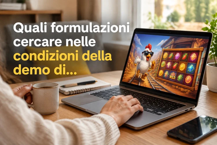 Quali formulazioni cercare nelle condizioni della demo di Chicken Road