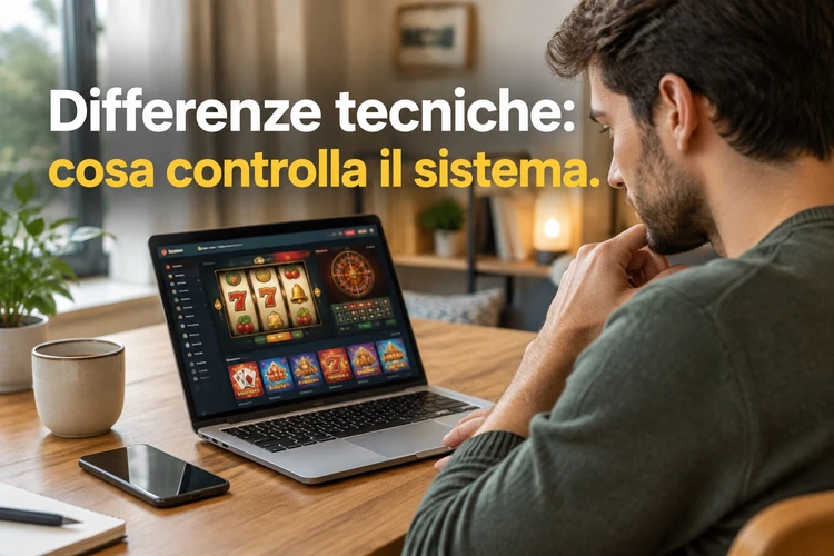 Differenze tecniche: cosa controlla il sistema